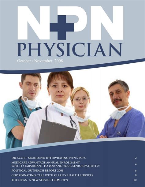 October / November 2008 - Northwest Physicians Network