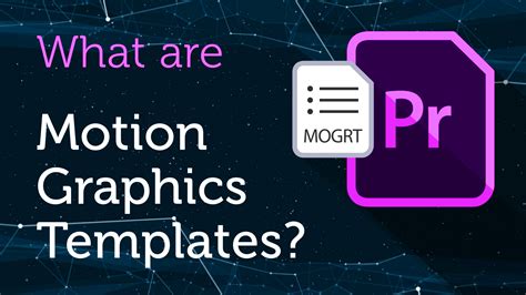 Motion Graphics Templates For Premiere Pro