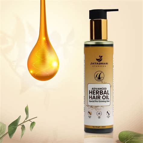 Advanced Herbal Hair Oil | For All Hair Problems | Jatadhari Ayurveda