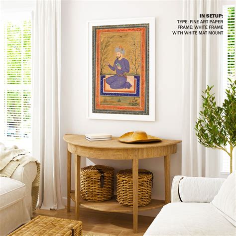 Portrait of Emperor Babur: Buy Mughal Miniature Paintings – Dessine Art