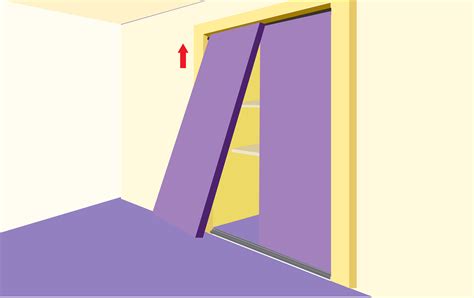 How To Install A Sliding Closet Door On The Bottom Track at Phillip ...