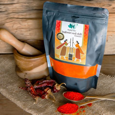 Pure Kashmiri Red Chilli Powder 500 gm and 1 kg | Lal Mirch Powder ...
