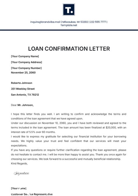 Free Insurance Confirmation Letter Template to Edit Online