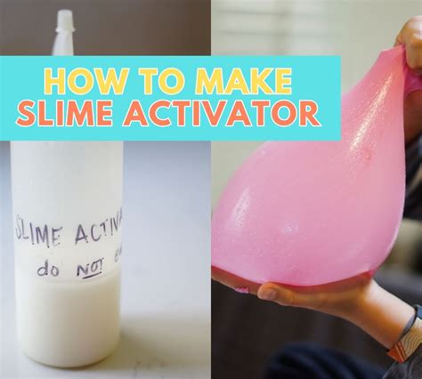 How to Make Slime Activator - Mom Life Made Easy