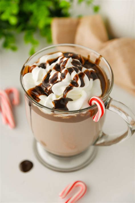 Crockpot Peppermint Hot Chocolate - Slimming Violet - Recipes & Cooking ...
