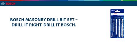 Bosch Professional Impact Drill Bit / Masonry Drill Bit Set With ...