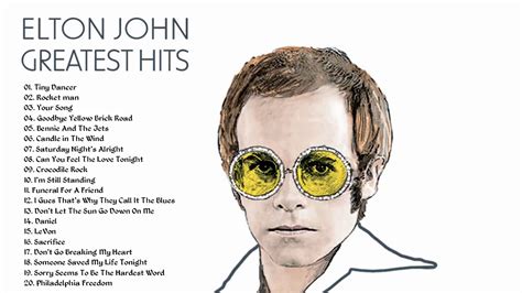 Elton John Greatest Hits 🌺 Best songs of Elton John full album ...