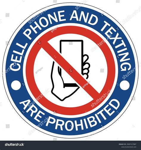 Cell Phone Use Prohibited Sign 的图像结果