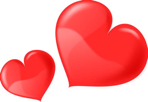 Heart PNG transparent image download, size: 2555x1763px
