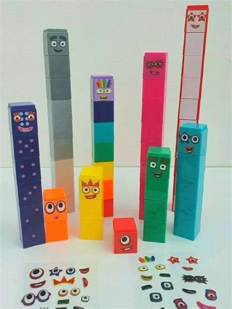 Buy NumberBlocks learning education maths home schooling 1-5 & 6-10 ...