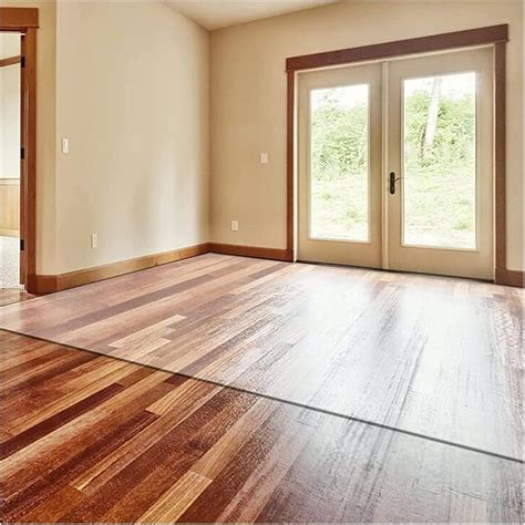 Heavy Duty PVC Transparent Non Slip Chair Mat for Office Home Hard ...