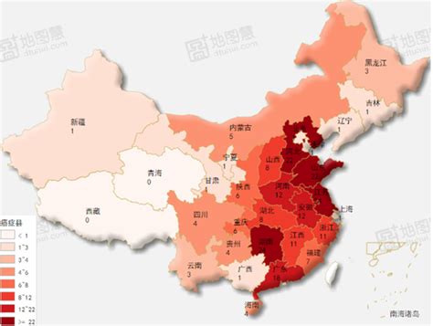 中国癌症分布地图，看看你在哪里-度小视