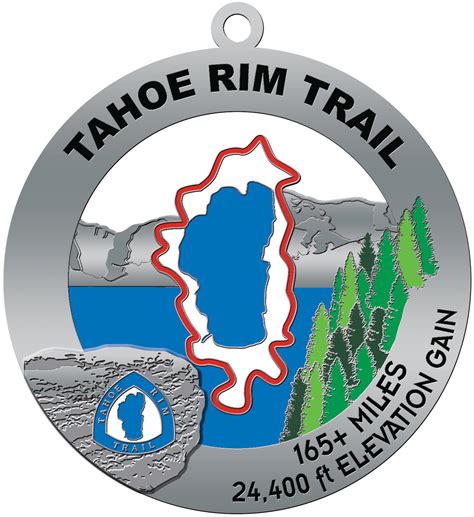 Tahoe Rim Trail Medal – Hikermedals