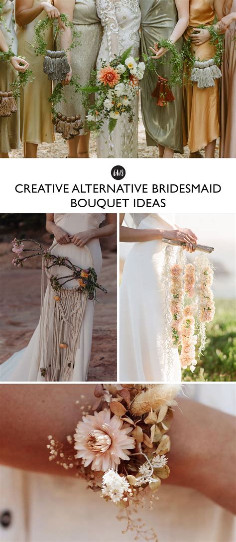 29 Alternative Bridesmaid Bouquet Ideas To Spark Your Creativity! | Bridesmaid flowers ...