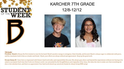Karcher Middle School - Home