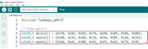 LoRaWAN mit dem Heltec LoRa32 V3