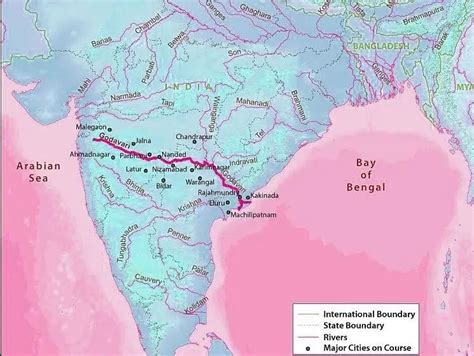 Top 9 Longest Rivers in India
