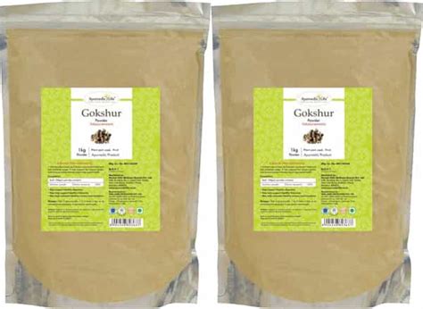 Buy AYURVEDIC LIFE GOKSHUR POWDER - 1 KG VALUE PACK OF 2 Online & Get ...