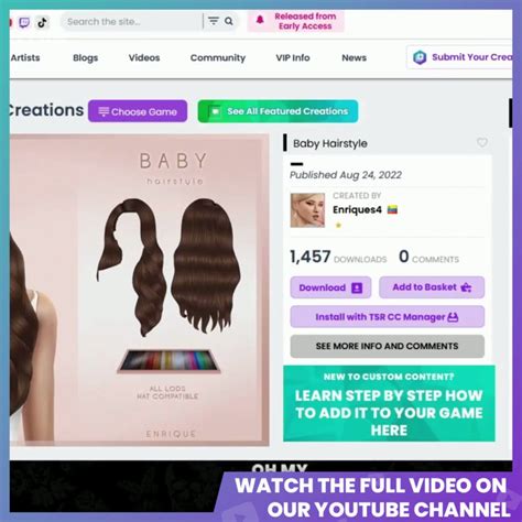 Image result for The Sims Resource Workshop Setup Tutorial