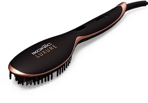 Ikonic Professional Hair Straightener Brush- Luxure IKL-HB Hair ...