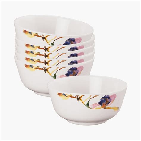 Buy SERVEWELL Printed Round Veg Bowl - Set of 6 from Servewell at just ...