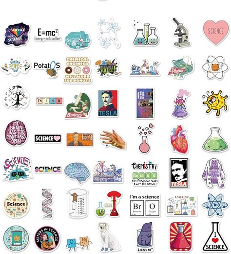 RASSLISA 100 PCS Student Science Laboratory Stickers Physics India | Ubuy