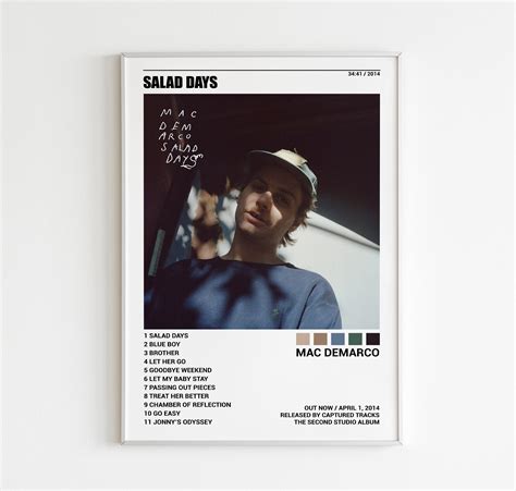 Mac DeMarco Posters , Salad Days Poster , Album Cover Poster sold by ...