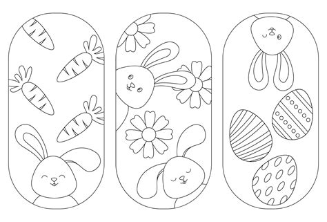 Easter Bookmarks To Color - 10 Free PDF Printables | Printablee ...