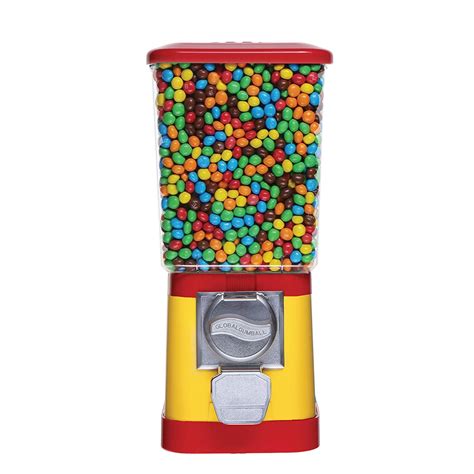 Candy Dispenser - Red and Yellow Candy Vending Machine Without Stand ...