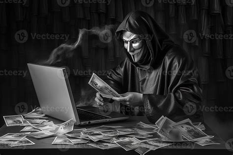 Black and White Photography of Anonymous Hacker Holding Ancient Paper ...