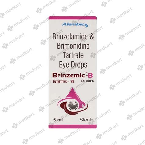 BRINZEMIC B EYE DROPS 5 ML Price, Uses, Side Effects & Substitutes ...