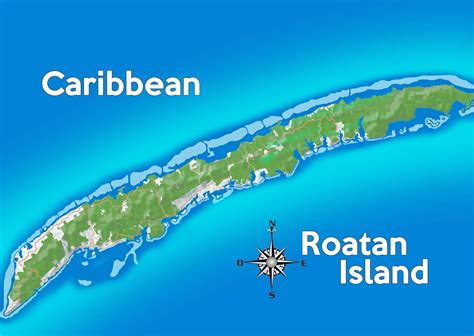Roatan Honduras Map With Capital Sea Cruise 7 Nights United States,