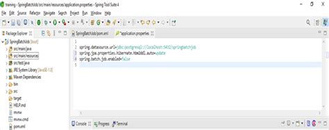 Image result for How to Create a Batch Job Using Spring Tool Suite
