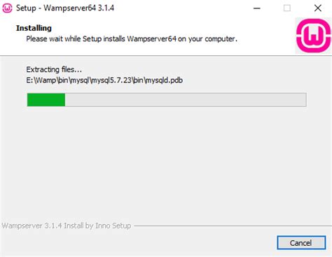 Install WampServer Windows 1.0 的图像结果