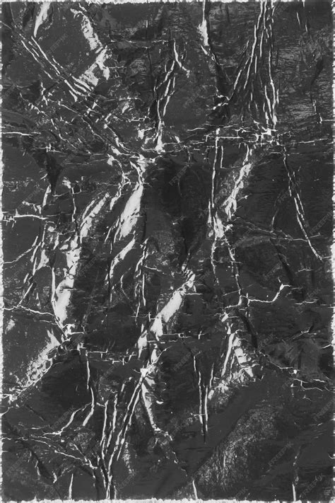 Empty old vintage black scratch torn poster overlay texture background ...