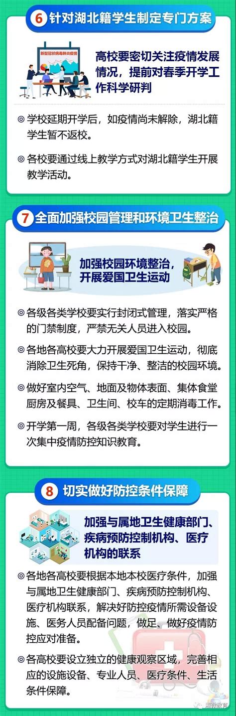 聚焦！湖南省教育厅2020年春季延迟开学十条措施-学院动态-湖南电子科技职业学院