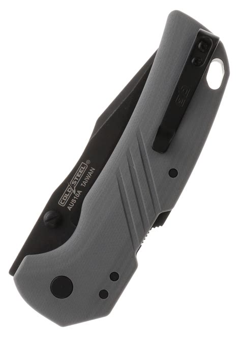 Folding Knife Engage, 3-inch-blade, Gray G10 Handle, AUS 10A | Cold ...