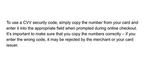 Image result for Security Code Cvv