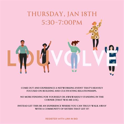 LOUVOLVE -Women in Business Social Networking Event, 79 Federal Dr ...