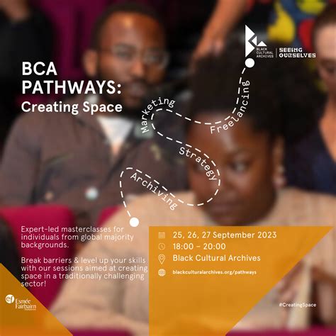 BCA PATHWAYS: Creating Space - Black History Month 2026