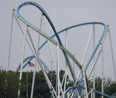 Fury 325 giga roller coaster reopens in North Carolina after after ...