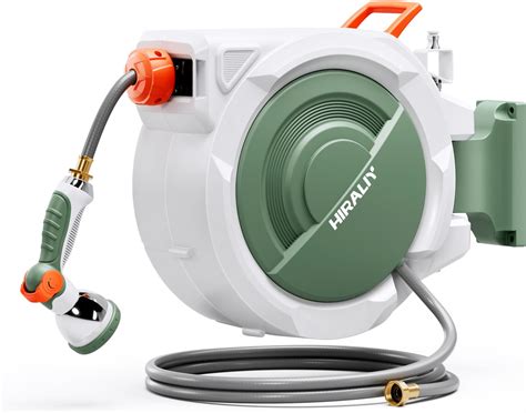 Amazon.com: 66 FT x 5/8" Retractable Garden Hose Reel by HOZEREEL ...