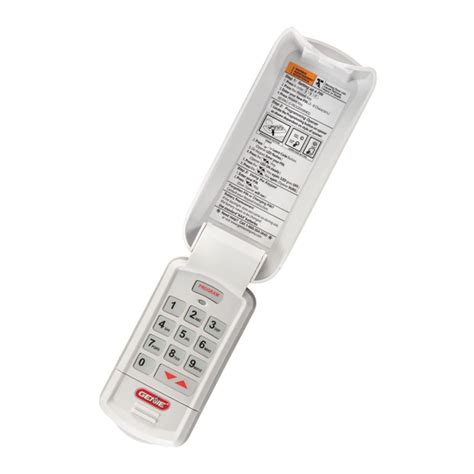 Reprogramming Genie Keypad 的图像结果