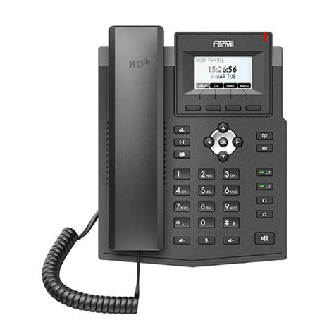 Fanvil 2SIP Entry Level PoE VoIP Phone X3SP Lite