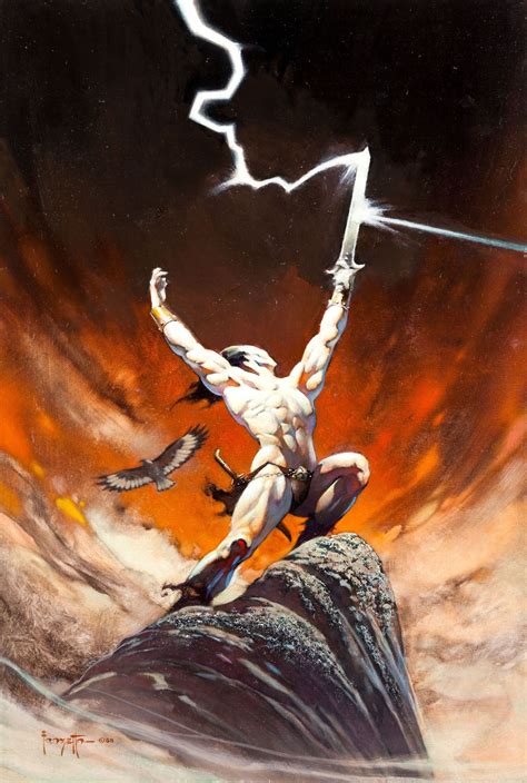 frank frazetta - the tempest Scifi Fantasy Art, Fantasy Artist, Sci Fi ...