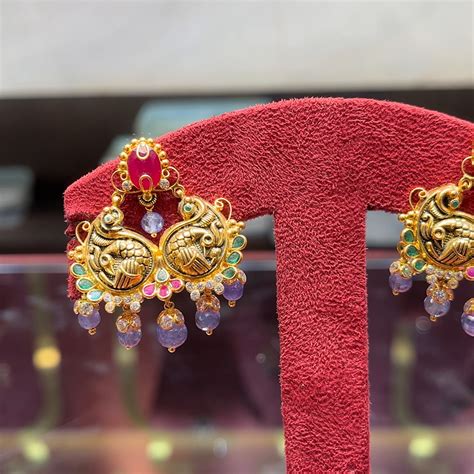 CMR 9.885gms EARRINGS 22K Yellow Gold – BangaruRani