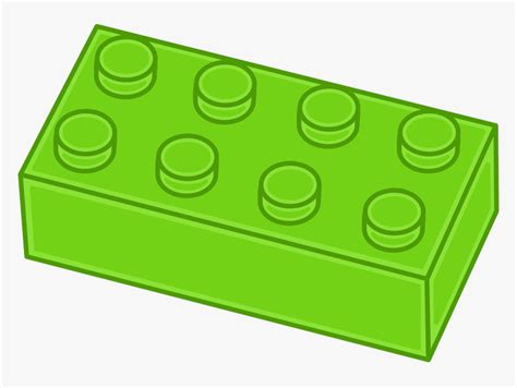 Lego Brick Clip Art - Lego Block Clip Art, HD Png Download - kindpng