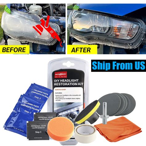 SENGTONG 1 Bottle Of Headlight Spray Car Headlight Scratch Agent Polishing Car Headlight ...