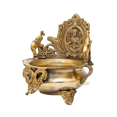 Brass Lakshmi Urli Bowl For Home Diwali Decor Gifting Showpiece ...