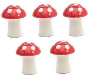 PLANTORI Set of 5 Ceramic Decorative Items | Terrarium Accessories ...